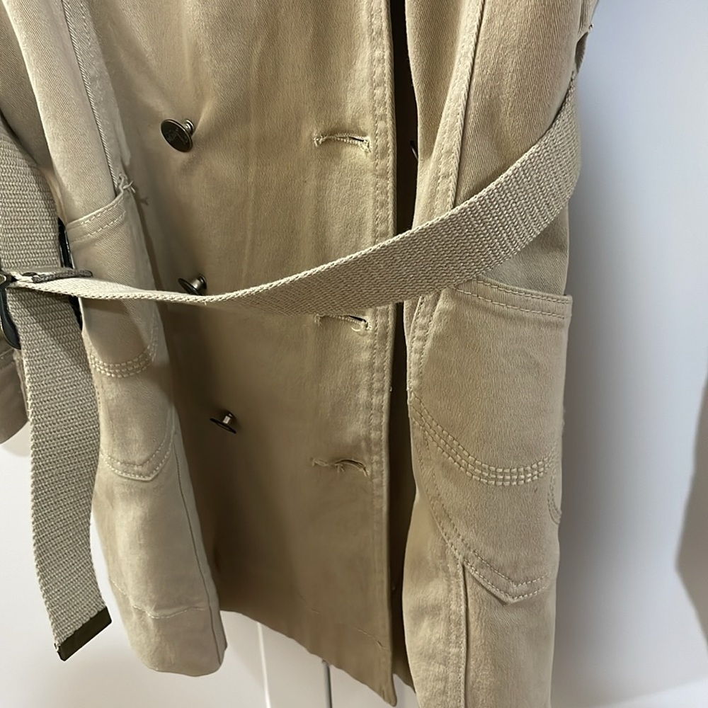 Jou Jou Canvas Trench coat - Picture 4 of 6